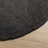 vidaXL Tapis shaggy PAMPLONA poils longs moderne anthracite &Oslash; 80 cm
