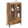 vidaXL Haut Armoire avec tiroir Bois Ancien 70 x 31 x 115 cm