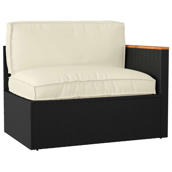 vidaXL Set de coussins de palette 2 pcs Cr&egrave;me Tissu Oxford