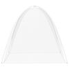 vidaXL Moustiquaire mongole avec portes 220 maille blanc 200x150x140cm