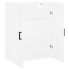 vidaXL Armoire murale blanc 69,5x34x90 cm