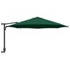vidaXL Parasol de jardin Vert 248 x 248 x 148 cm Polyester et Acier