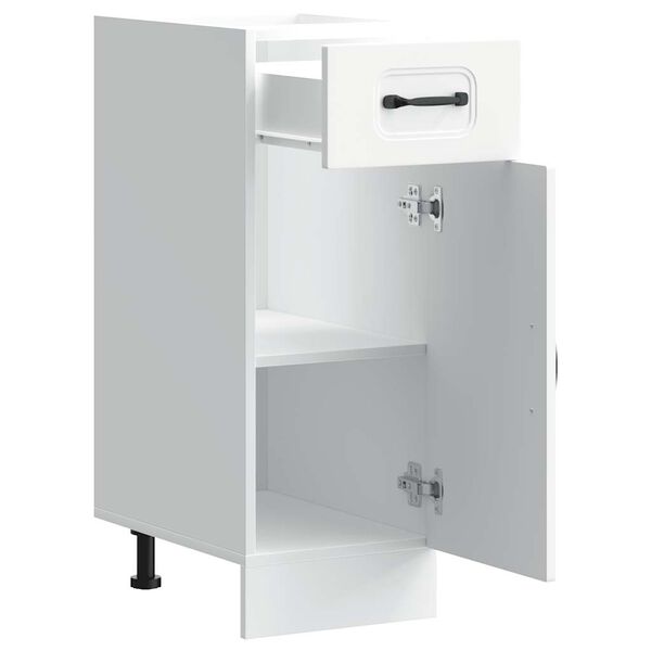 vidaXL Armoire de cuisine Kalmar blanc bois d'ing&eacute;nierie