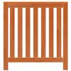 vidaXL Cache-radiateur cire marron 79,5x19x84 cm bois massif de pin