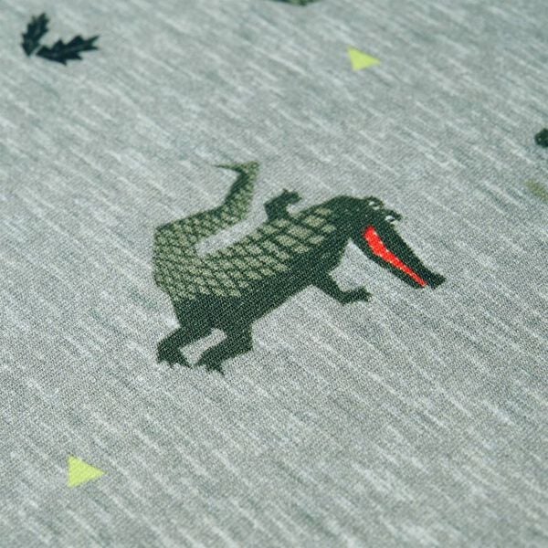 Sweatshirt pour enfants m&eacute;lange kaki clair 128