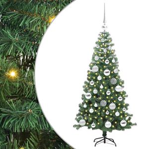 vidaXL Sapin de No&euml;l avec 150 LED avec support Vert 120 cm PVC