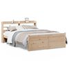 vidaXL Cadre de lit et t&ecirc;te de lit sans matelas 135x190 cm