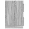 vidaXL Armoire &agrave; Laver avec stockage Gris Sonoma Bois d'ing&eacute;nierie