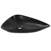 vidaXL &Eacute;vier triangulaire C&eacute;ramique Noir 645 x 455 x 115 mm