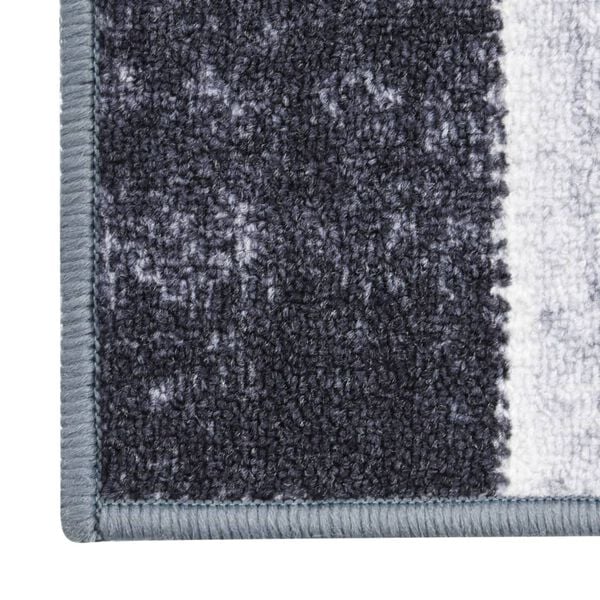 vidaXL Tapis de couloir Gris 80x250 cm