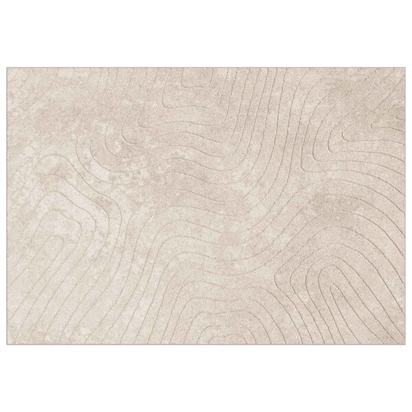 vidaXL Tapis de surface PALMERAS Beige 230 x 160 cm Polyester