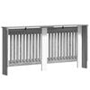 vidaXL Cache-Radiateur Gris Sonoma 172 x 19 x 81,5 cm