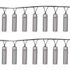Luxform Lampes de f&ecirc;te de jardin LED solaires 14 pcs Gordo Transparent
