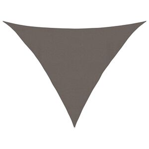 vidaXL Voile d'ombrage 160 g/m&sup2; Anthracite 4x4x5,8 m PEHD