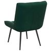 vidaXL Chaise de relaxation vert fonc&eacute; 64x74x84 cm velours
