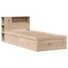 vidaXL Cadre de lit sans matelas 90x190 cm bois de pin massif