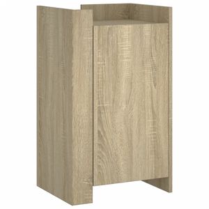 vidaXL Buffet ch&ecirc;ne sonoma 45x35x75 cm bois d'ing&eacute;nierie