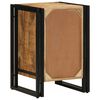 vidaXL Cabinet de chevet Marron 40 x 40 x 59 cm Bois de mangue massif