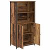 vidaXL Haut Armoire Bois Ancien 62 x 36 x 121,5 cm Bois d'ing&eacute;nierie