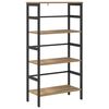 vidaXL &Eacute;tag&egrave;re 3 niveaux 60 x 29,5 x 115 cm Bois d'ing&eacute;nierie