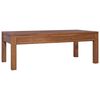 vidaXL Table basse 110x60x40 cm Bois de teck massif