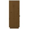 vidaXL Buffet haut Marron miel 67x40x108,5 cm Bois massif de pin