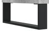 vidaXL Buffet haut Gris b&eacute;ton 69,5x34x180 cm Bois d'ing&eacute;nierie