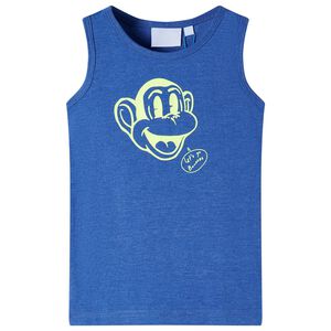 D&eacute;bardeur enfant m&eacute;lange bleu 92