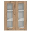 vidaXL Armoire suspendue Riga Ch&ecirc;ne artisanal 60 x 31 x 80 cm