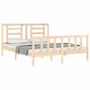 vidaXL Cadre de lit sans matelas 160x200 cm bois massif de pin