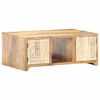 vidaXL Table basse 90x50x35 cm Bois solide de manguier