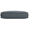 vidaXL Coussin Anthracite 60 x 40 x 8 cm Tissu Oxford