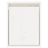 vidaXL Armoire murale Blanc 30x30x40 cm Bois de pin massif