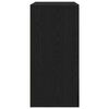 vidaXL Buffet Ch&ecirc;ne noir 79 x 38 x 80 cm Bois d'ing&eacute;nierie