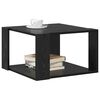 vidaXL Table basse Ch&ecirc;ne noir 51,5 x 51,5 x 30 cm Bois d'ing&eacute;nierie