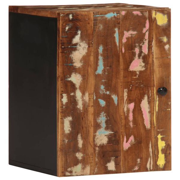 vidaXL Armoire de salle de bain murale 38x33x48cm bois de récupération