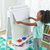 KidKraft Chevalet de luxe pour enfants Blanc