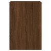 vidaXL Meuble TV mural chêne marron 40,5x30x60 cm bois d'ingénierie