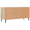 vidaXL Meuble TV chêne sonoma 102x36x50 cm bois d'ingénierie