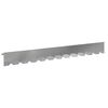 vidaXL Bordure de Pelouse 30 pc 102 x 10 x 4 cm Acier Argent&eacute;