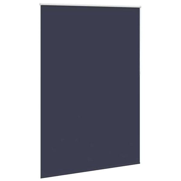 vidaXL Store enrouleur occultant 164,4 x 230 cm, largeur du tissu 160 cm, coloris marine