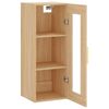 vidaXL Armoire murale ch&ecirc;ne sonoma 34,5x34x90 cm