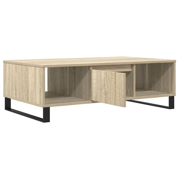 vidaXL Table basse chêne sonoma 104x60x35 cm bois d'ingénierie
