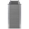 vidaXL Lit surélevé de jardin 250x50x91 cm WPC Gris