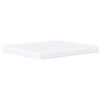 vidaXL Lit avec matelas Dover gris fonc&eacute; 180x200 cm tissu