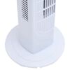 vidaXL Ventilateur tour &Phi;24x80 cm Blanc