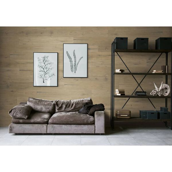 Grosfillex Carreau de rev&ecirc;tement mural 9 pcs 15,4x120 cm Sherwood