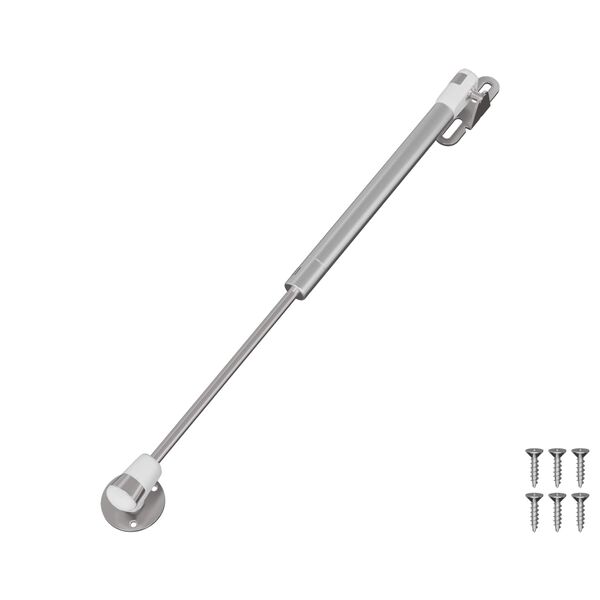 vidaXL Ressort &agrave; gaz hydraulique 12 pcs Argent&eacute; 280 x 17 x 16 mm