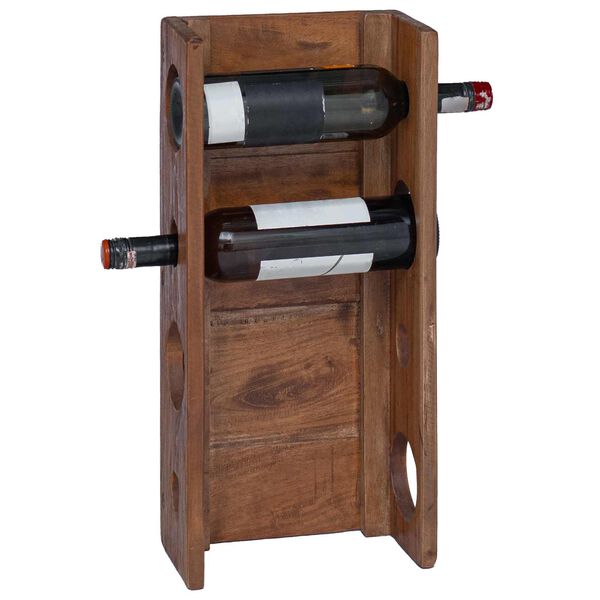 vidaXL &Eacute;tag&egrave;re Marron 24 x 13 x 54 cm Bois de Mahogany Massif