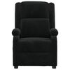 vidaXL Fauteuil inclinable noir velours
